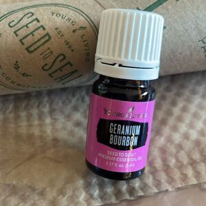 Young Living Geranium Bourbon NEW SEALED Seed to Seal Premium Essential Oil